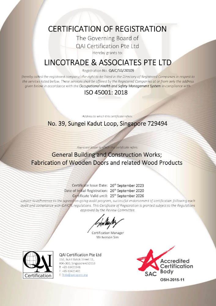 Lincotrade-ISO-45001-Certificate